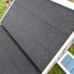 Poulailler Bantam XL Bleu Toit Shingle 2 à 4 Poules -Volaille Magasin poulailler bantam xl bleu focus toit