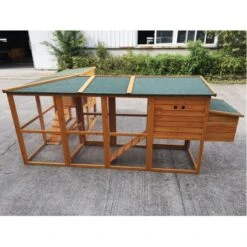 Liquidation - Poulailler Barbu Double Toit Shingle 6 à 10 Poules 11 Liquidation - Poulailler Barbu Double Toit Shingle 6 à 10 Poules -Volaille Magasin poulailler bois barbu double exterieur arriere