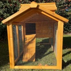 Poulailler Bréda S 1 à 2 Poules Toit Bois -Volaille Magasin poulailler bois breda s cote