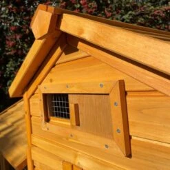 Poulailler Bréda S 1 à 2 Poules Toit Bois -Volaille Magasin poulailler bois breda s detail