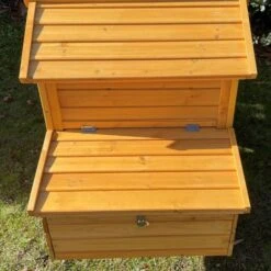 Poulailler Bréda S 1 à 2 Poules Toit Bois -Volaille Magasin poulailler bois breda s pondoir ferme