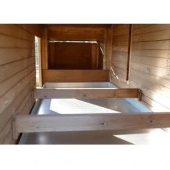 Poulailler Plymouth Toit Shingle Ouvrant 4 à 6 Poules Bois FSC -Volaille Magasin poulailler bois fsc plymouth 2 4 poules interieur