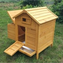 Poulailler Cémani S Toit Bois 2 Poules