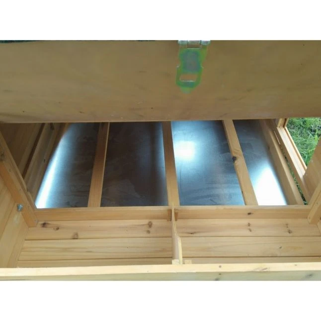 Poulailler Cémani L Toit Shingle Vert 4 à 6 Poules 7 Poulailler Cémani L Toit Shingle Vert 4 à 6 Poules – Image 5