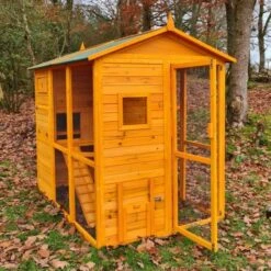 Poulailler Gaulois II Toit Shingle 6 à 10 Poules Avec Extension Parc Grillagé 18 Poulailler Gaulois II Toit Shingle 6 à 10 Poules Avec Extension Parc Grillagé -Volaille Magasin poulailler gaulois ii 4 a 6 poules profil avant 1