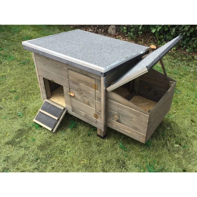 Poulailler Houdan L Toit Shingle Noir 2 Poules Bois écologique FSC 5 Poulailler Houdan L Toit Shingle Noir 2 Poules Bois écologique FSC – Image 3