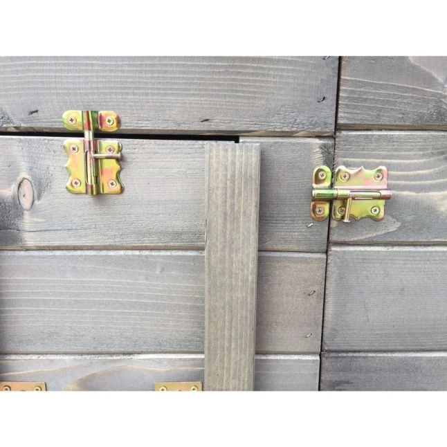 Poulailler Houdan L Toit Shingle Noir 2 Poules Bois écologique FSC 6 Poulailler Houdan L Toit Shingle Noir 2 Poules Bois écologique FSC – Image 4