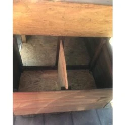 Poulailler Houdan XL Toit Shingle Noir 6 Poules Epicéa FSC -Volaille Magasin poulailler houdan xl interieur pondoir