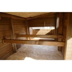 Poulailler Houdan XL Sur Pilotis Toit Shingle Noir 6 Poules Bois Epicéa -Volaille Magasin poulailler houdan xl pilotis interieur