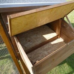 Poulailler Houdan XL Sur Pilotis Toit Shingle Noir 6 Poules Bois Epicéa -Volaille Magasin poulailler houdan xl pilotis interieur pondoir