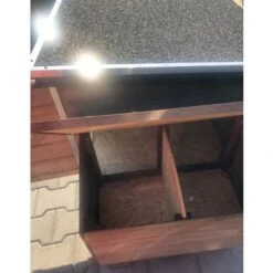 Poulailler Houdan XL Toit Shingle Noir 6 Poules Epicéa FSC -Volaille Magasin poulailler houdan xl pondoir ouvert