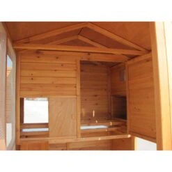 Poulailler Gaulois II Toit Shingle 6 à 10 Poules -Volaille Magasin poulailler gaulois ii interieur parc 1