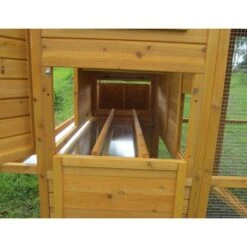 Poulailler Gaulois II Toit Shingle 6 à 10 Poules Avec Extension Parc Grillagé 23 Poulailler Gaulois II Toit Shingle 6 à 10 Poules Avec Extension Parc Grillagé -Volaille Magasin poulailler gaulois ii tiroir 1