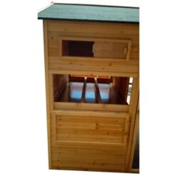 Poulailler Gournay Toit Shingle 10 à 12 Poules -Volaille Magasin poulailler gournay 10 a 12 poules toit shingle vue cote