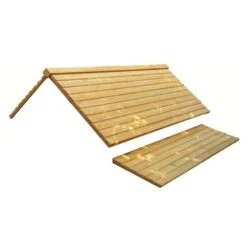 Toit De Poulailler Pour Cémani XL 6 à 10 Poules Bois -Volaille Magasin toit bois pour poulailler bassette xxl 1