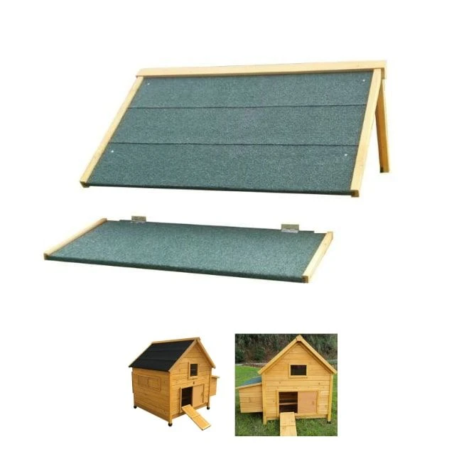 Toit Poulailler Cémani L 6 Poules Vert - Chemin Des Poulaillers 3 Toit Poulailler Cémani L 6 Poules Vert - Chemin Des Poulaillers