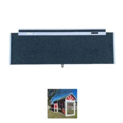 Toit De Pondoir Pour Poulailler Deluxe Rouge Toit Vert 10 à 12 Poules