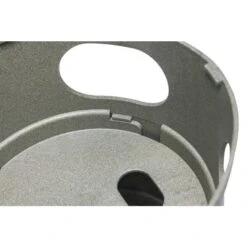 Mangeoire Tour Pour Poule Feed Tower Grise En Plastique Recyclé - Beeztees -Volaille Magasin tour d alimentation pour poule beeztees vue 3