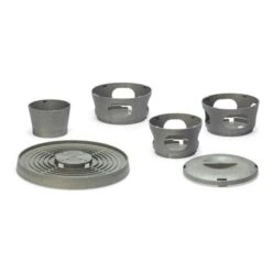 Mangeoire Tour Pour Poule Feed Tower Grise En Plastique Recyclé - Beeztees -Volaille Magasin tour d alimentation pour poule beeztees vue 6